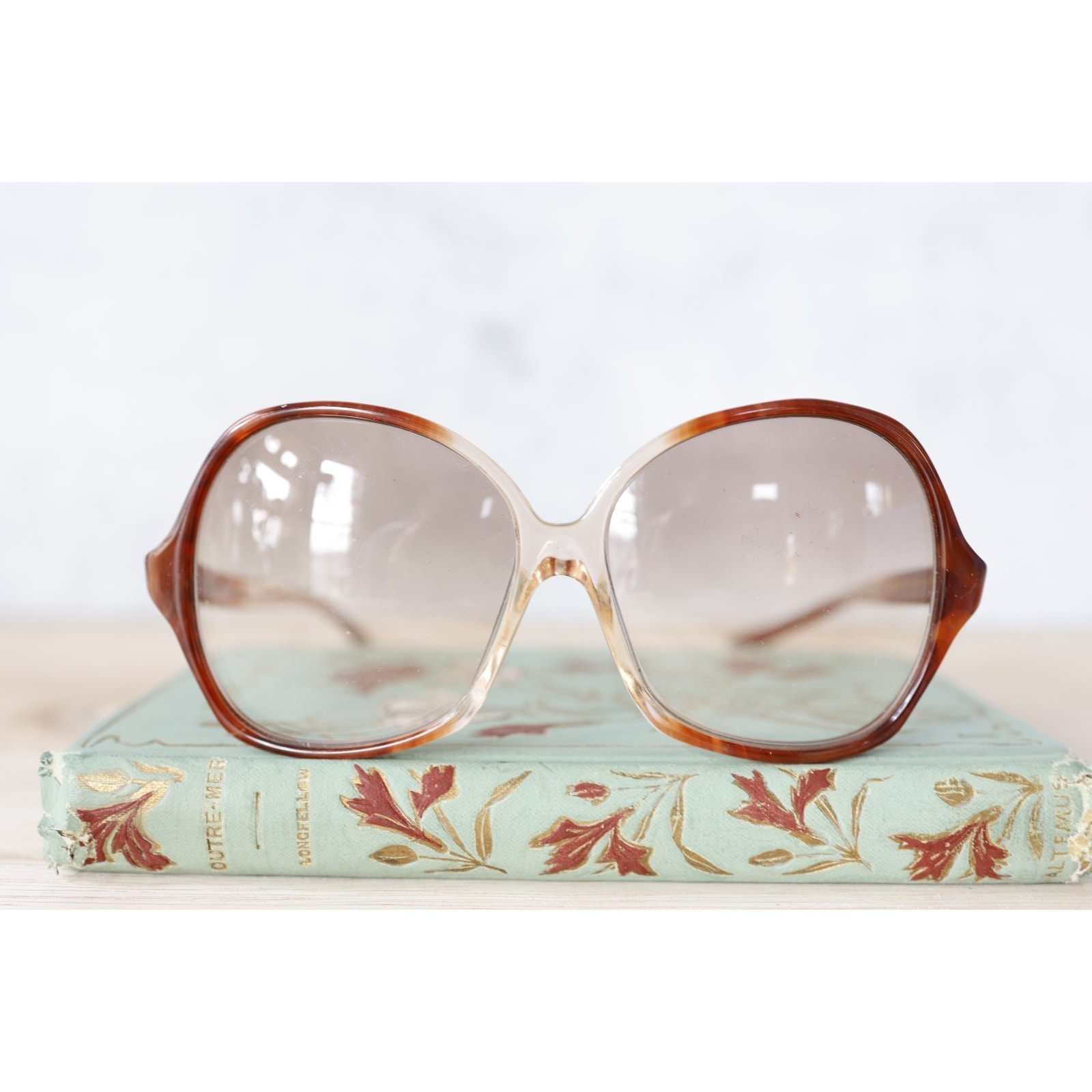 Vintage 1970s Sunglasses Usa Made Coastal Grandma Retro Resort Festival Nos